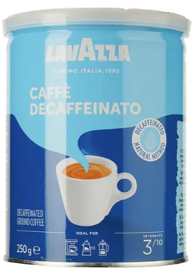 Кава мелена Lavazza Caffe Decaffeinato без кофеїну 250 г
